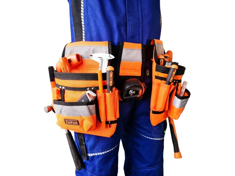 ToolPack Gereedschapsgordel Dubbel Hi-Viz 4 ToolPack Gereedschapsgordel Dubbel Hi-Viz - Afbeelding 2
