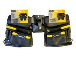 ToolPack Industriële Gereedschapsgordel, 2 Afneembare Holsters, Verstelbare Leren Riem, Metalen Gesp -Thuis Gereedschap Winkel h130686 5.jpg 1200x600 30a5aebc88