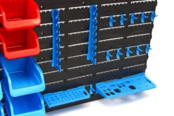 HBM Gereedschapswand Met Opbergrekken En Opbergbakken 43-delig -Thuis Gereedschap Winkel hbm 005 212.jpg 1200x600 3312aebc88