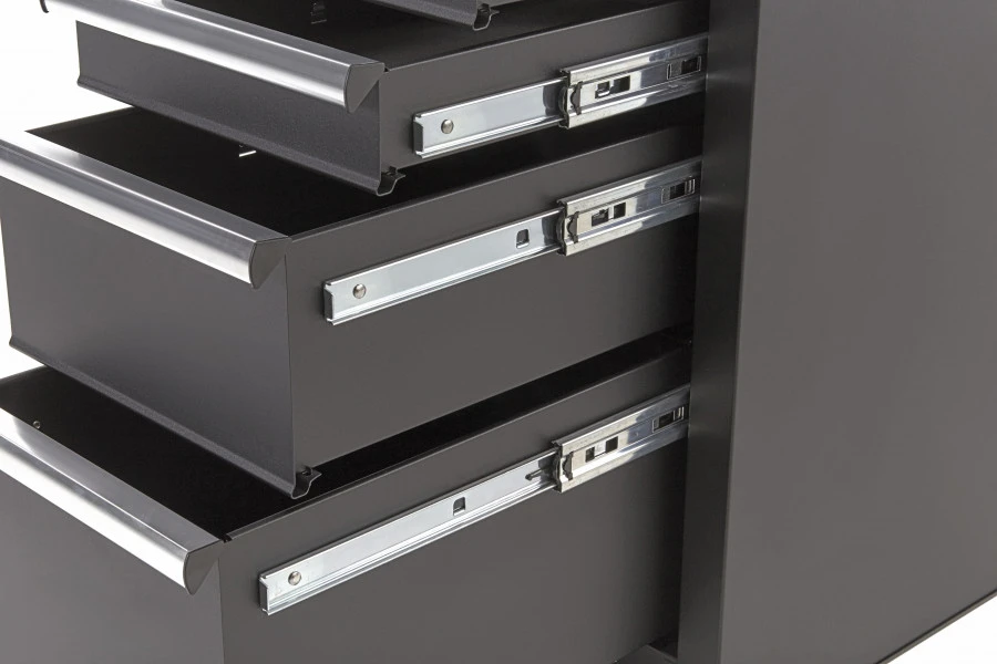 HBM 6 Laden Gereedschapskast Zwart 4 HBM 6 Laden Gereedschapskast Zwart - Afbeelding 2