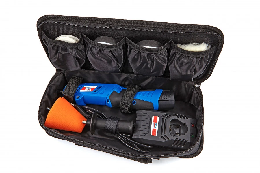 HBM Polijstmachine, Schuurmachine Op Accu 75 Mm 10,8 Volt 1,5 Ah Power10 19 HBM Polijstmachine, Schuurmachine Op Accu 75 Mm 10,8 Volt 1,5 Ah Power10 - Afbeelding 17