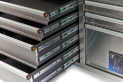 HBM Werkbank 158 Cm 10 Laden Met Deur En Achterwand, RVS -Thuis Gereedschap Winkel hbm 014 137.jpg 1200x600 d088bebc88