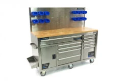 HBM Werkbank 158 Cm 10 Laden Met Deur En Achterwand, RVS -Thuis Gereedschap Winkel hbm 016 115.jpg 1200x600 7e305ebc88