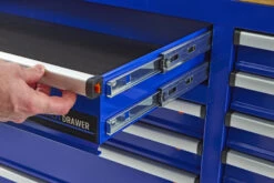 HBM Gereedschapswagen Met Achterwand, Houten Werkblad, 158 Cm, Blauw -Thuis Gereedschap Winkel hbm 016 95.jpg 1200x600 586baebc88