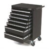 HBM Gereedschapswagen Hoog Met 7 Laden - 68 Cm - Zwart