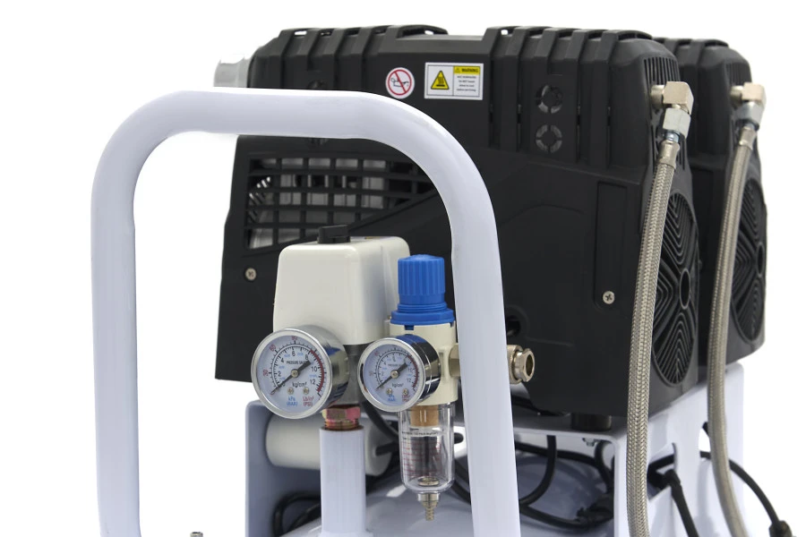 HBM Low Noise Compressor, 1,5PK, 50L, Model 2 9 HBM Low Noise Compressor, 1,5PK, 50L, Model 2 - Afbeelding 7