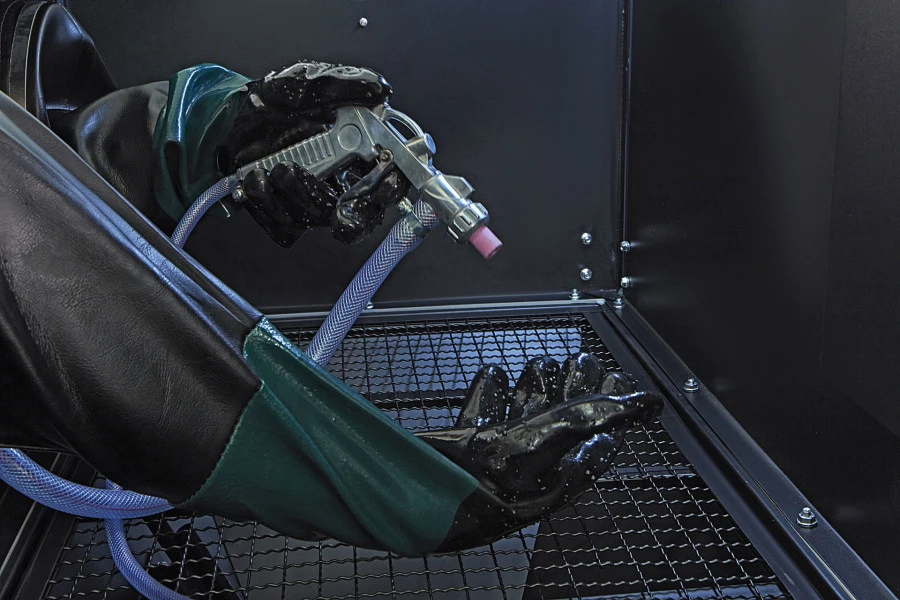 HBM SBC 220 Straalcabine - ZWART 7 HBM SBC 220 Straalcabine - ZWART - Afbeelding 5