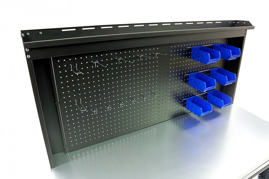 HBM Professionele Stalen 3 Laags Werkbank Met La En Achterwand 137 Cm 7 HBM Professionele Stalen 3 Laags Werkbank Met La En Achterwand 137 Cm - Afbeelding 5