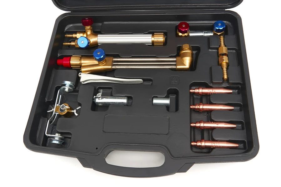 HBM Gecombineerde Lasbrander En Snijbranderset 18-delig 3 HBM Gecombineerde Lasbrander En Snijbranderset 18-delig