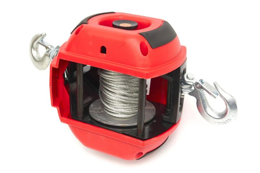 HBM Draagbare Treklier Boormachine Aangedreven 225 Kg Rood 5 HBM Draagbare Treklier Boormachine Aangedreven 225 Kg Rood - Afbeelding 3