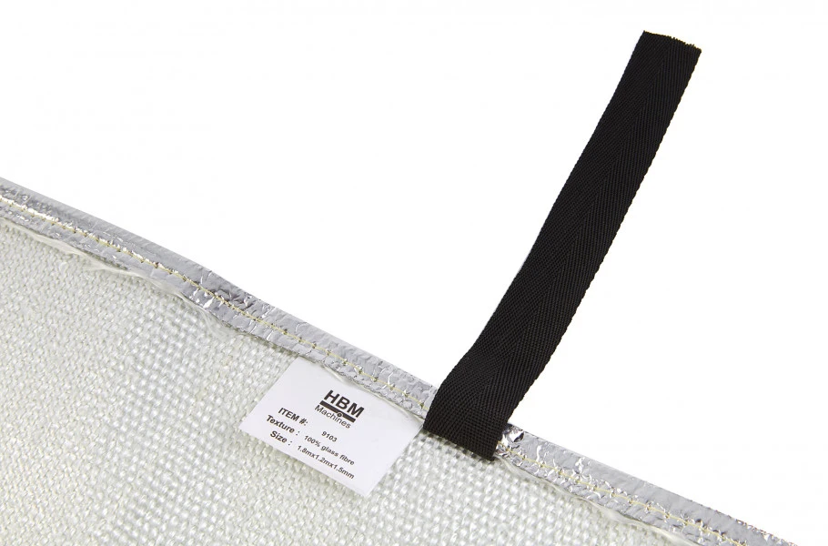 HBM Professionele Lasdeken 1100G / M2 - 120 X 180 Cm 3 HBM Professionele Lasdeken 1100G / M2 - 120 X 180 Cm