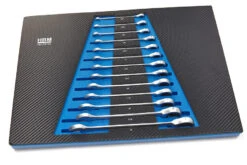 HBM 13 Delige Ring, Ratel, Steeksleutelset INCH In Carbon Foam Inlay Voor Gereedschapswagen -Thuis Gereedschap Winkel hbm 080 134.jpg 1200x600 6ae0cebc88