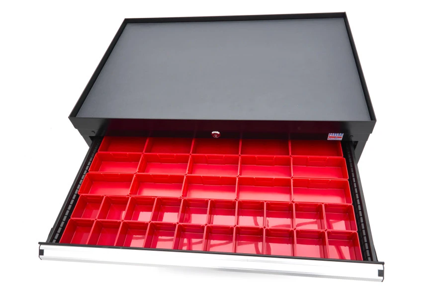 HBM 6 Laden Profi Gereedschapskast 88 X 58 X 80 Cm Zwart 9 HBM 6 Laden Profi Gereedschapskast 88 X 58 X 80 Cm Zwart - Afbeelding 7