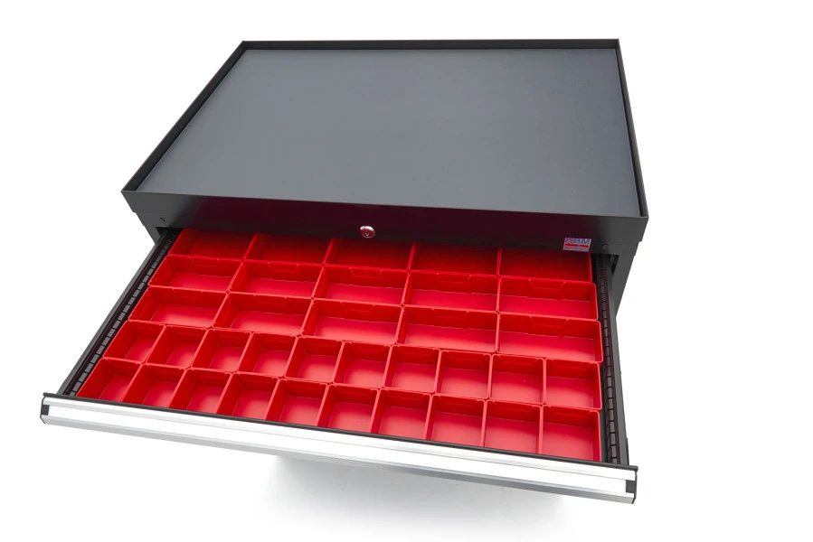 HBM 8 Laden Profi Gereedschapskast 88 X 58 X 100 Cm Zwart 9 HBM 8 Laden Profi Gereedschapskast 88 X 58 X 100 Cm Zwart - Afbeelding 7