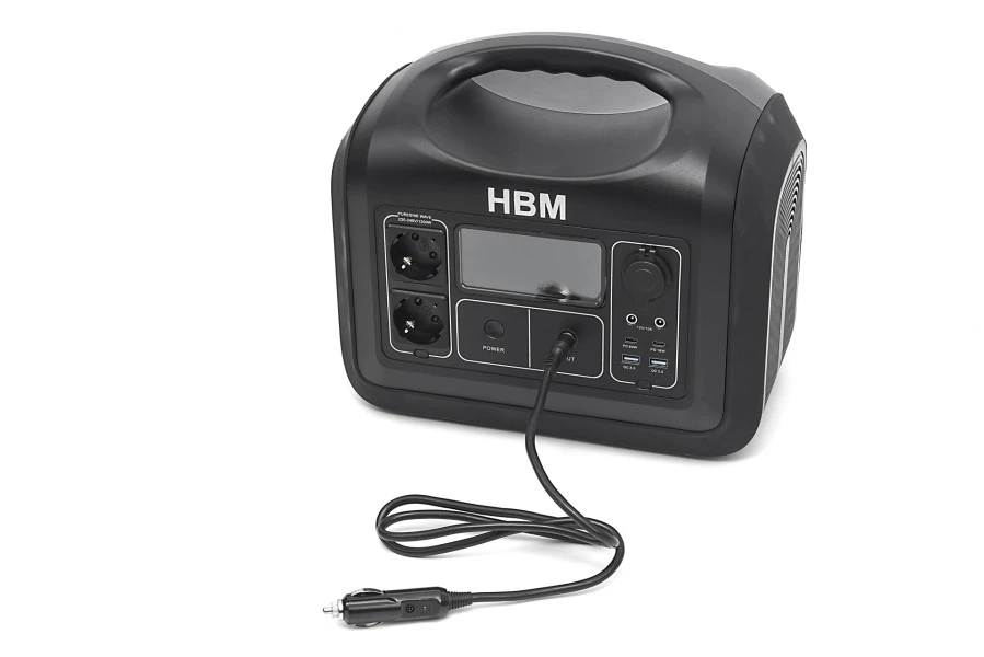 HBM 1200 Watt 230V / 12V Professionele Mobiele Power Station / Powerbank – Capaciteit 992Wh 8 HBM 1200 Watt 230V / 12V Professionele Mobiele Power Station / Powerbank – Capaciteit 992Wh - Afbeelding 6
