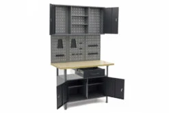 HBM Werkbank Met Deuren 120 X 60 X 200 Cm -Thuis Gereedschap Winkel hbm 105 147.jpg 1200x600 81184ebc88