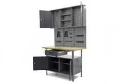 HBM Werkbank Met Deuren 120 X 60 X 200 Cm -Thuis Gereedschap Winkel hbm 106 156.jpg 1200x600 2ad10ebc88