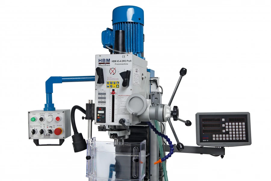HBM 45 Profi DRO Freesmachine - 400 Volt 5 HBM 45 Profi DRO Freesmachine - 400 Volt - Afbeelding 3