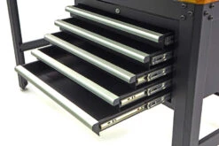 HBM 156 Cm Professionele Werkbank Met 5 Laden En Houten Werkblad Zwart -Thuis Gereedschap Winkel hbm 108 86.jpg 1200x600 bcda1ebc88