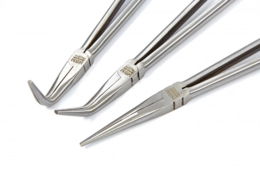 HBM Profi 400 Mm 3 Delige Lange Tangenset 4 HBM Profi 400 Mm 3 Delige Lange Tangenset - Afbeelding 2