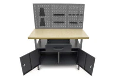 HBM Werkbank Met Deuren 120 X 60 X 145 Cm -Thuis Gereedschap Winkel hbm 133 134.jpg 1200x600 1fe21ebc88