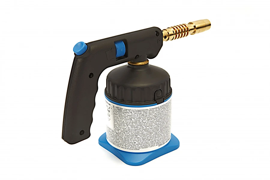 CFH Soldeerbrander PZ 5000, Inclusief 1 Gasbus Met Piëzo Ontsteking 3 CFH Soldeerbrander PZ 5000, Inclusief 1 Gasbus Met Piëzo Ontsteking