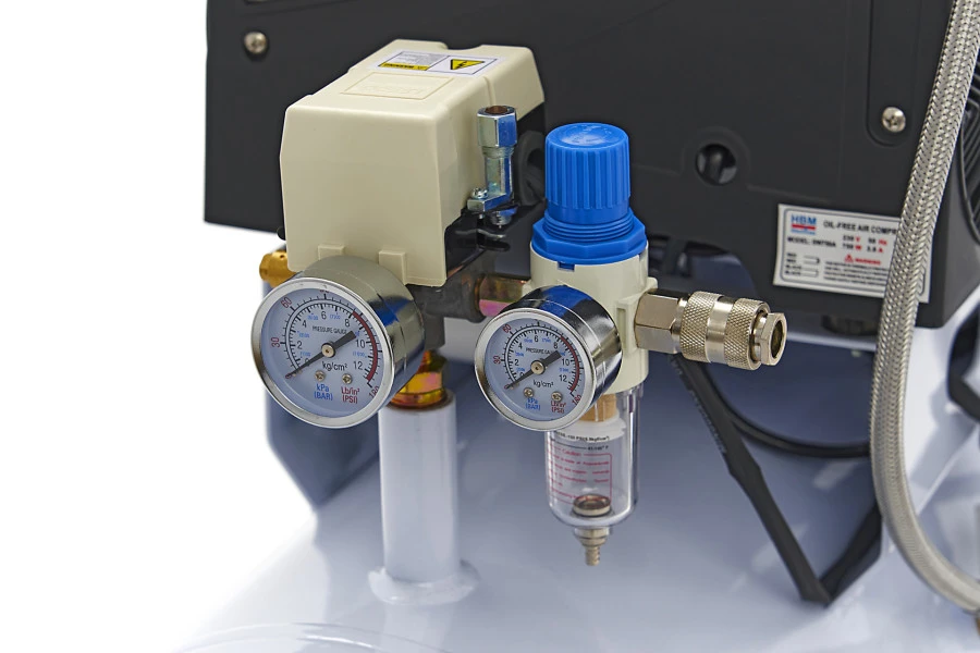 HBM 70 Liter Professionele Low Noise Compressor - Model 2 11 HBM 70 Liter Professionele Low Noise Compressor - Model 2 - Afbeelding 9