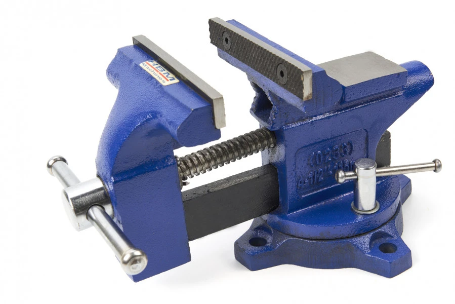 HBM 115 Mm. Bankschroef Met Pijpklem 4 HBM 115 Mm. Bankschroef Met Pijpklem - Afbeelding 2