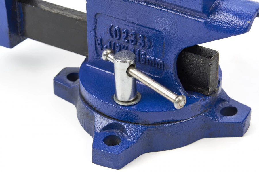 HBM 115 Mm. Bankschroef Met Pijpklem 7 HBM 115 Mm. Bankschroef Met Pijpklem - Afbeelding 5