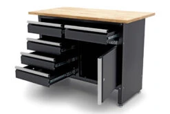 HBM 120 Cm Werkbank Met 5 Laden 1 Deur En Massief Houten Werkblad -Thuis Gereedschap Winkel hbm 2053 9.jpg 1200x600 ef382ebc88