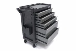 HBM Verrijdbare Gereedschapswagen Met 5 Laden - 80cm - Zwart 18 HBM Verrijdbare Gereedschapswagen Met 5 Laden - 80cm - Zwart -Thuis Gereedschap Winkel hbm 2082 1.jpg 1200x600 0bb08ebc88