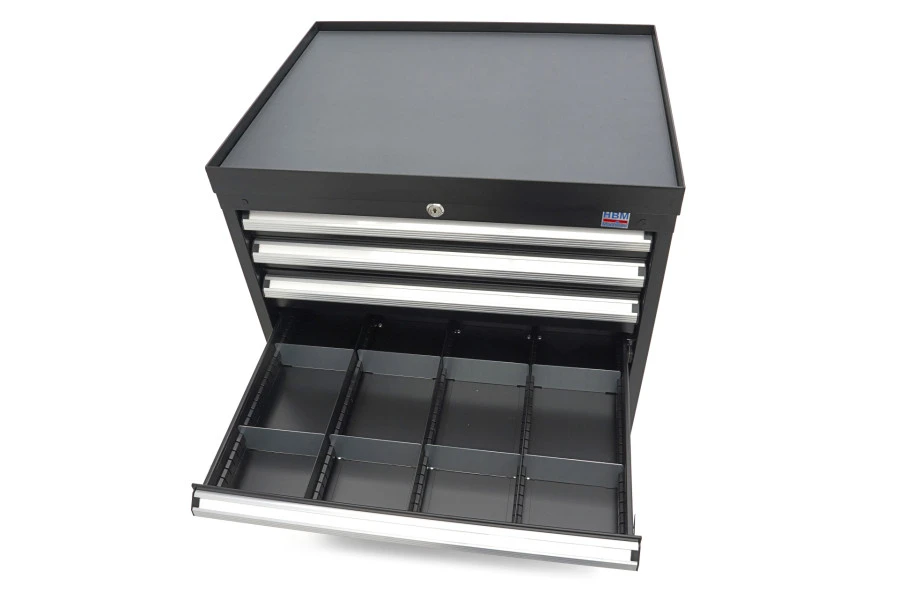 HBM 8 Laden Profi Gereedschapskast 72 X 58 X 100 Cm Zwart 10 HBM 8 Laden Profi Gereedschapskast 72 X 58 X 100 Cm Zwart - Afbeelding 8