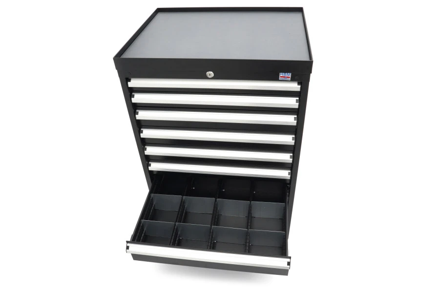HBM 8 Laden Profi Gereedschapskast 72 X 58 X 100 Cm Zwart 12 HBM 8 Laden Profi Gereedschapskast 72 X 58 X 100 Cm Zwart - Afbeelding 10