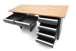 HBM 171 Cm Werkbank Met 6 Laden 1 Deur En Massief Houten Werkblad -Thuis Gereedschap Winkel hbm 2098 6.jpg 1200x600 b9b20ebc88