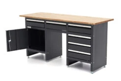 HBM 171 Cm Werkbank Met 6 Laden 1 Deur En Massief Houten Werkblad -Thuis Gereedschap Winkel hbm 2101 8.jpg 1200x600 45acaebc88