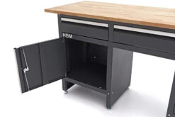 HBM 171 Cm Werkbank Met 6 Laden 1 Deur En Massief Houten Werkblad -Thuis Gereedschap Winkel hbm 2102 8.jpg 1200x600 e4253ebc88