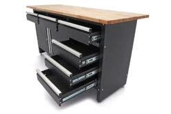 HBM 171 Cm Werkbank Met 6 Laden 2 Deuren En Massief Houten Werkblad -Thuis Gereedschap Winkel hbm 2108 10.jpg 1200x600 7aa3cebc88