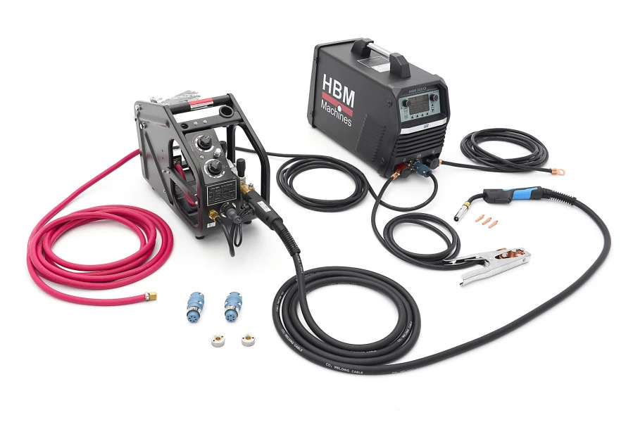 HBM 350 CI Smart Led Mig Lasinverter Met Digitaal Display En IGBT Technologie 400 Volt – Zwart 6 HBM 350 CI Smart Led Mig Lasinverter Met Digitaal Display En IGBT Technologie 400 Volt – Zwart - Afbeelding 4