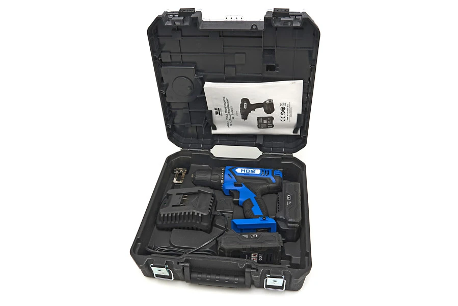 HBM Professionele Accuschroefboormachine 74-delig 20 Volt 10 HBM Professionele Accuschroefboormachine 74-delig 20 Volt - Afbeelding 8