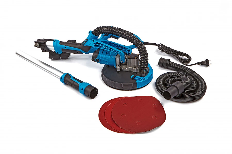 HBM Wand En Plafondschuurmachine 215 Mm 750 Watt Met LED Lamp 3 HBM Wand En Plafondschuurmachine 215 Mm 750 Watt Met LED Lamp