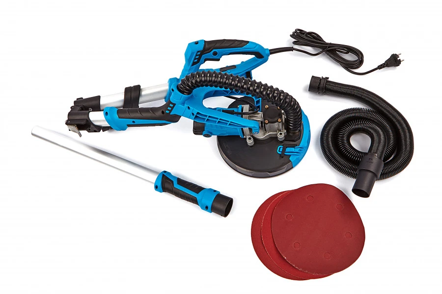 HBM Wand En Plafondschuurmachine 215 Mm 750 Watt Met LED Lamp 4 HBM Wand En Plafondschuurmachine 215 Mm 750 Watt Met LED Lamp - Afbeelding 2