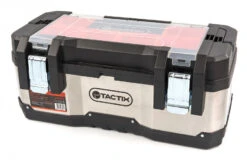 Tactix Professionele RVS Gereedschapskoffer Met Uitneembare Opbergbakjes -Thuis Gereedschap Winkel hbm 242 40.jpg 1200x600 34089ebc88