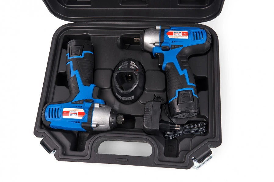 HBM 10,8 Volt Accu Slagmoersleutel En Slagschroevendraaier 7 HBM 10,8 Volt Accu Slagmoersleutel En Slagschroevendraaier - Afbeelding 5