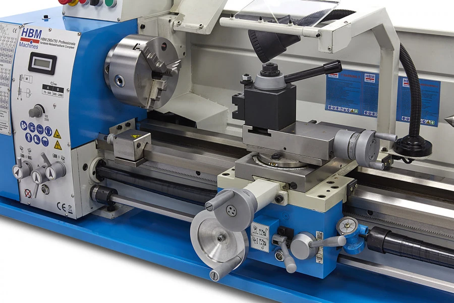HBM 290 X 750 Professionele Variabele Metaaldraaibank Compleet 6 HBM 290 X 750 Professionele Variabele Metaaldraaibank Compleet - Afbeelding 4