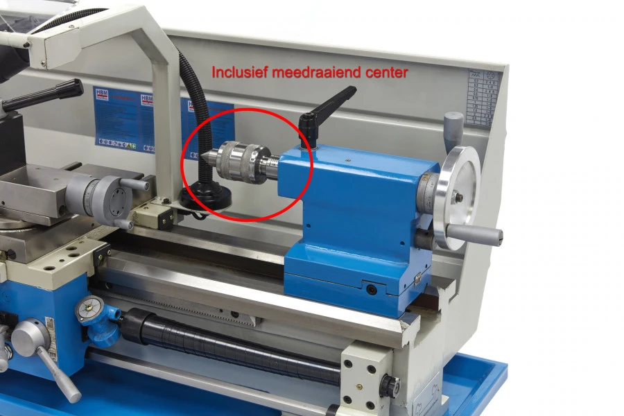 HBM 290 X 750 Professionele Variabele Metaaldraaibank Compleet 8 HBM 290 X 750 Professionele Variabele Metaaldraaibank Compleet - Afbeelding 6