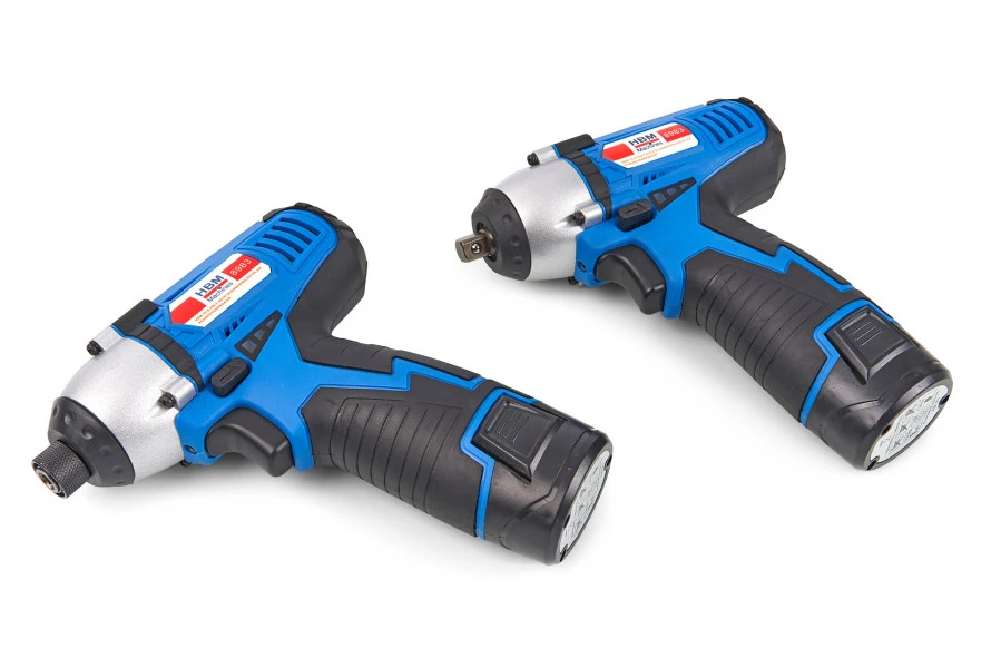 HBM 10,8 Volt Accu Slagmoersleutel En Slagschroevendraaier 4 HBM 10,8 Volt Accu Slagmoersleutel En Slagschroevendraaier - Afbeelding 2