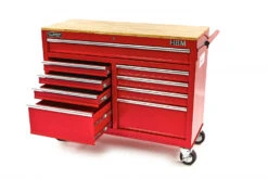 HBM Gereedschapswagen Met Houten Werkblad 117 Cm, Rood -Thuis Gereedschap Winkel hbm 262 26.jpg 1200x600 89b6febc88
