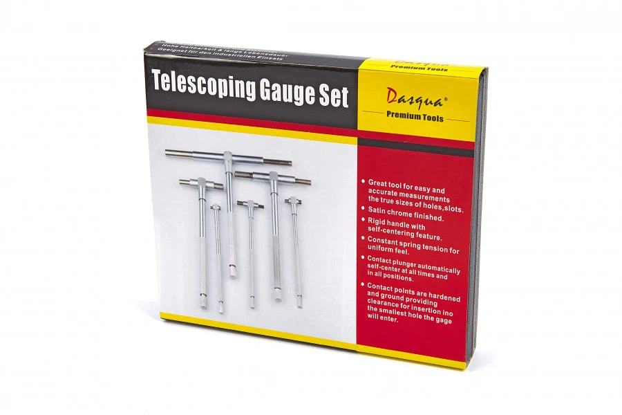 Dasqua Professionele 6 Delige Telescopische Kaliberset 8 / 100 Mm 8 Dasqua Professionele 6 Delige Telescopische Kaliberset 8 / 100 Mm - Afbeelding 6