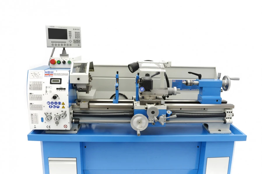HBM 320 X 900 DRO Professionele Variabele Metaaldraaibank Compleet Met LCD Display 5 HBM 320 X 900 DRO Professionele Variabele Metaaldraaibank Compleet Met LCD Display - Afbeelding 3