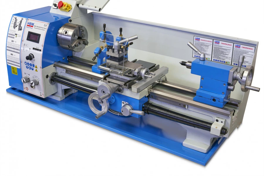 HBM 250 X 550 Profi Vario Metaaldraaibank Compleet Met 2 Assig LCD Digitaal Uitleessysteem 8 HBM 250 X 550 Profi Vario Metaaldraaibank Compleet Met 2 Assig LCD Digitaal Uitleessysteem - Afbeelding 6